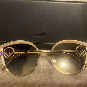 Fendi Womens Sunglasses FF0290/S 58mm Pink 35J